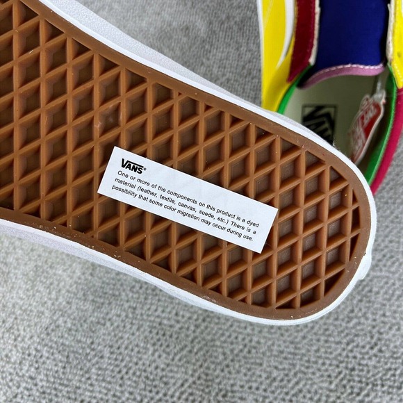 Vans Style 36 Sunshine Multicolor True White Colorblock Shoes Men's Size 12 - Picture 10 of 11